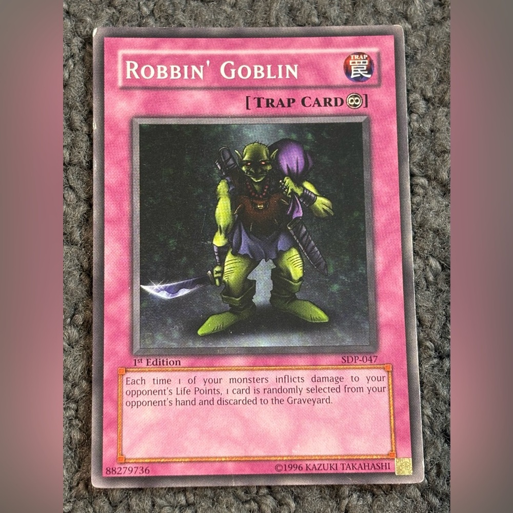 Yu-Gi-Oh Robbin’ Goblin SDP-047